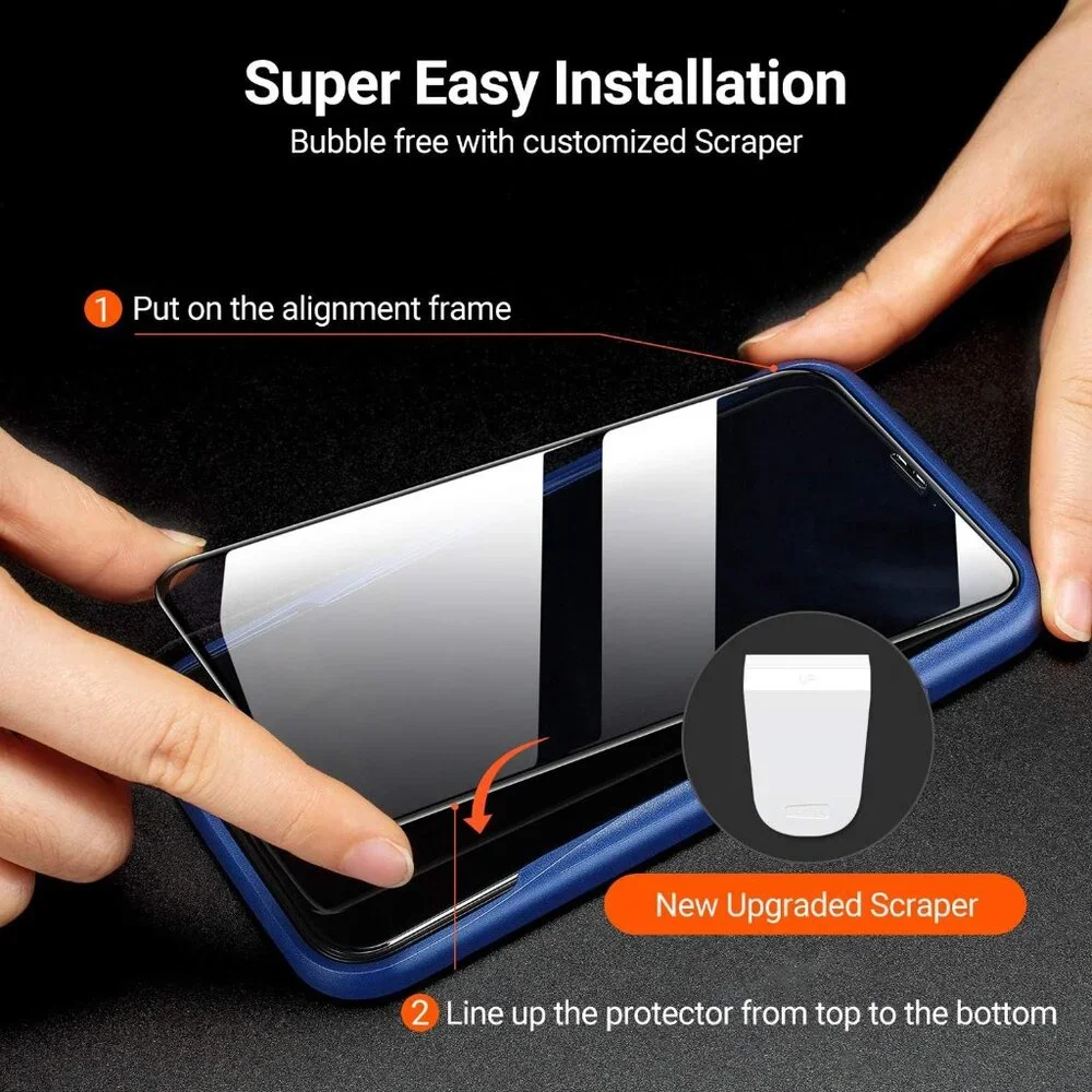TORRAS iPhone 11 Pro Max Screen Protector Military Grade Protection